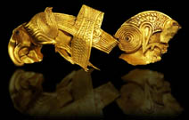 trsor de morceau d'or anglo-saxon